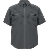 Camasi casual Laser Cut Short Sleeve Shirt Barbati