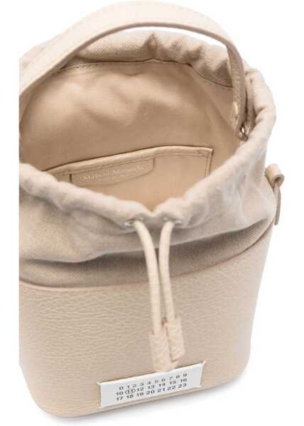 Genti de mana Maison Margiela 5Ac Bucket Bag IVORY Femei (BM 17545204) 5
