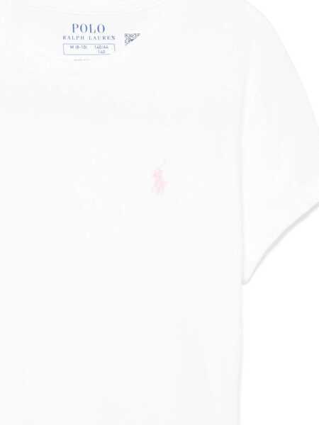 Tricouri Ralph Lauren SS CN TEE-TOPS-KNIT White Fete (BM 17545560) 3