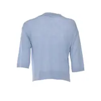 Imbracaminte Phi Fdl Dama - Tricouri Polo Phi Fdl POLO SWEATER L/S Light Blue Femei (BM 17545617) - B-mall.ro