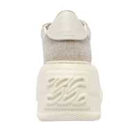 Sneakers Casadei Dama - Sneakers Casadei Nexus Jutalux Beige Sneakers With Chunky Oversize Sole And Logo In Leather And Fabric Blend Woman Beige Femei (BM 17546547) - B-mall.ro