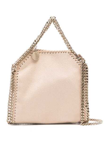 Genti de umar Stella McCartney Falabella Beige Crossbody Bag With Chain Shoulder Strap In Eco-Leather Woman Beige Femei (BM 17546655) 1