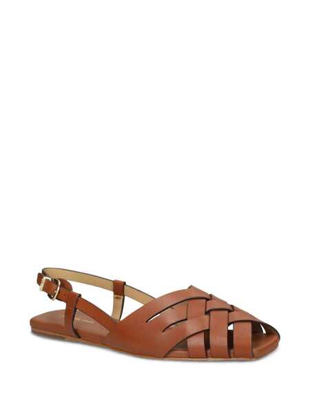 Balerini Michael Kors Michael Kors Sandal Irene Brown Femei (BM 17546682) 2