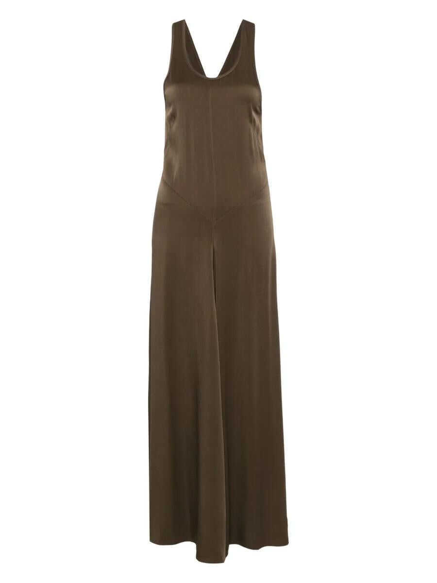 Rochii Isabel Marant Isabel Marant Kenza Maxi Dress BROWN Femei (BM 17547567) 1