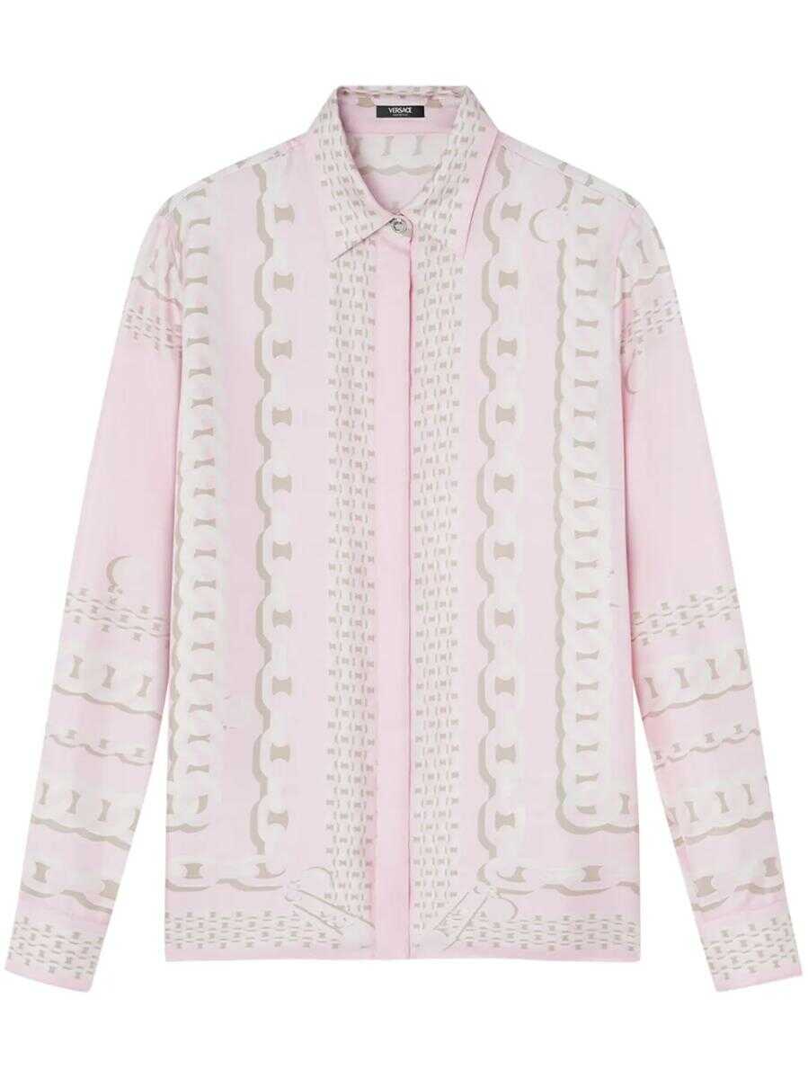 Camasi Versace Versace Treasure Foulard Shirt Multicolor Femei (BM 17547597) 1