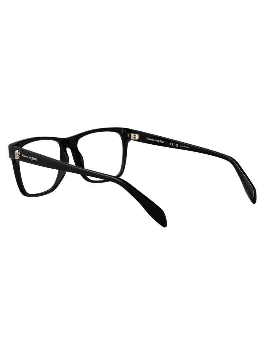Ochelari de soare Alexander McQueen Alexander McQueen Optical 001 BLACK BLACK TRANSPARENT Barbati (BM 17547747) 4