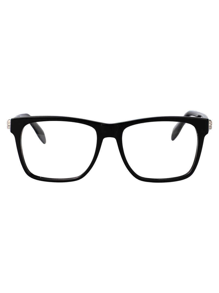 Ochelari de soare Alexander McQueen Alexander McQueen Optical 001 BLACK BLACK TRANSPARENT Barbati (BM 17547747) 1