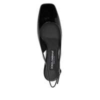 Pantofi cu toc Dolce & Gabbana Dama - Pantofi cu toc Dolce & Gabbana Black Dcollet With Dg Logo On The Heel In Shiny Leather Woman Black Femei (BM 17548245) - B-mall.ro