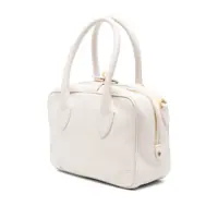 Genti de mana Golden Goose Dama - Genti de mana Golden Goose Vita White Handbag With Laminated Logo In Grained Leather Woman WHITE Femei (BM 17548986) - B-mall.ro