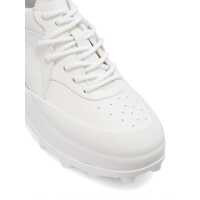 Sneakers Jil Sander pentru Barbati - Sneakers Jil Sander Orb White Low Top Sneakers With Cleated Sole In Leather Man WHITE Barbati (BM 17549169) - B-mall.ro