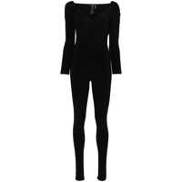 Salopete Norma Kamali Off Shoulder Sweetheart Catsuit Femei