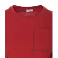 Topuri Brunello Cucinelli Dama - Topuri Brunello Cucinelli Brunello Cucinelli T-Shirts And Polos RED Femei (BM 17549340) - B-mall.ro