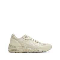 Sneakers '991' Beige Panelled Sneakers With Logo Patch In Leather And Fabric Man Barbati