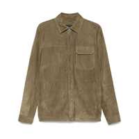 Geci Herno Herno Leather Overshirt