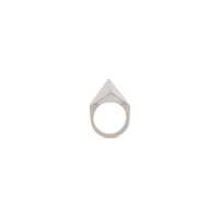 Bijuterii pentru Barbati - Bijuterii Rick Owens Metallic Ring With Pyramid Shaped Crystal In Brass And Hematite Man GREY Barbati (BM 17549973) - B-mall.ro