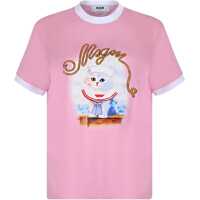 Tricouri MSGM "Sailor Kitten" Print T-Shirt