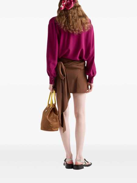 Fuste Prada Prada Skirts BROWN Femei (BM 17551200) 3