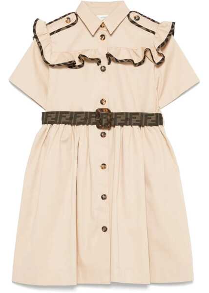 Rochii casual Fendi Gabardine Stre Suit BEIGE Fete (BM 17551420) 1