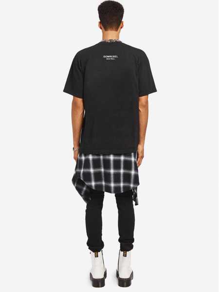 Tricouri DOMREBEL Lucky-Box-T Lucky Czarny Femei (BM 17551682) 3