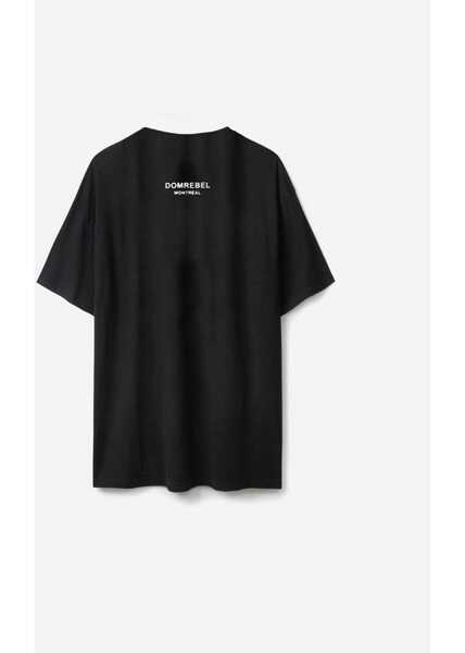 Tricouri DOMREBEL Lucky-Box-T Lucky Czarny Femei (BM 17551682) 7