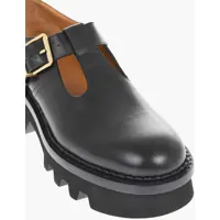 Balerini casual Dama - Balerini casual Chloe Leather Mary Janes With Tank Sole Black Femei (BM 17551951) - B-mall.ro