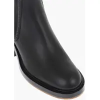 Botine Dama - Botine Chloe Leather Chelsea Boots Heel 6 Cm Black Femei (BM 17551963) - B-mall.ro