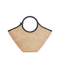 Genti de mana Courrèges Max Holy Rafia Tote Bag Femei
