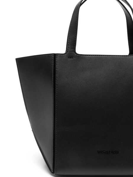 Genti de mana Michael Kors Michael Kors Calf Leather Tote Bag In Black Black Femei (BM 17553180) 4