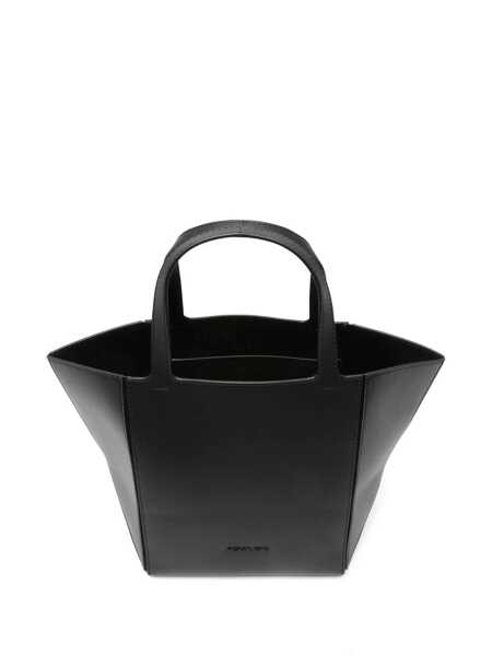 Genti de mana Michael Kors Michael Kors Calf Leather Tote Bag In Black Black Femei (BM 17553180) 5