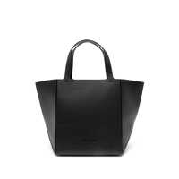 Genti de mana Michael Kors Calf Leather Tote Bag In Black Femei