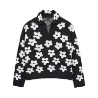 Tricouri Polo Marc Jacobs 'Daisy Jacquard' Polo Shirt Femei