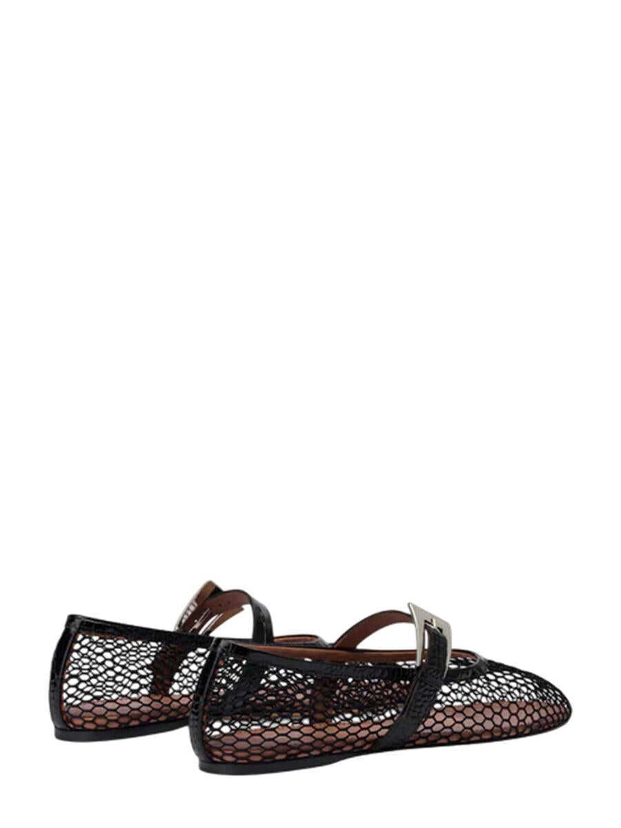 Balerini Paris Texas Paris Texas Sveva Buckle Ballet Flat Black Femei (BM 17554239) 3
