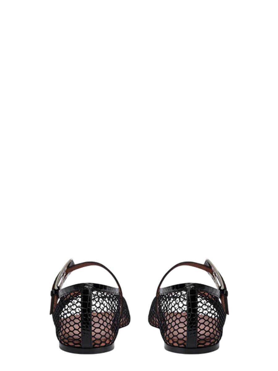 Balerini Paris Texas Paris Texas Sveva Buckle Ballet Flat Black Femei (BM 17554239) 4