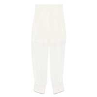 Pantaloni casual Philosophy Di Lorenzo Serafini Casual And Cargo Trousers In White Wool Femei