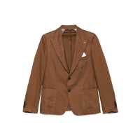 Sacouri Daniele Alessandrini Elegant Rust-Colored Blazer Barbati