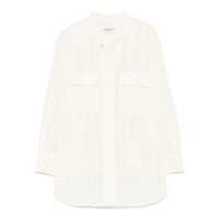 Camasi Dondup Light Beige Shirt With Long Sleeves Femei