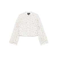 Bluze Emporio Armani Florwer Embroidered Blouse Femei