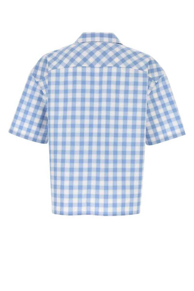 Topuri Loewe Loewe Shirts Blue Barbati (BM 17555499) 2