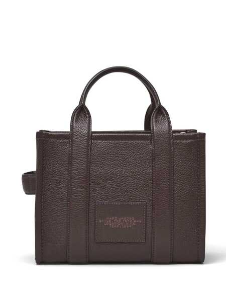 Genti de mana Marc Jacobs Marc Jacobs The Leather Small Tote Handbag BROWN Femei (BM 17555508) 4