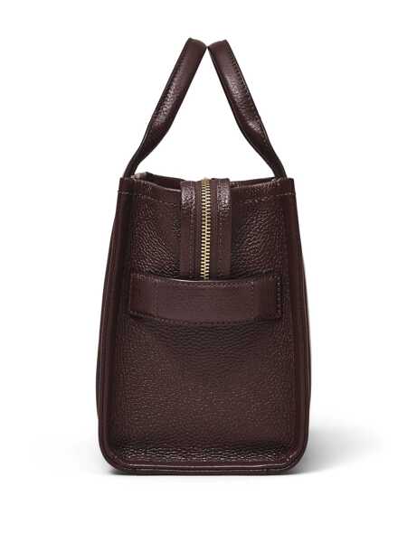 Genti de mana Marc Jacobs Marc Jacobs The Leather Small Tote Handbag BROWN Femei (BM 17555508) 5