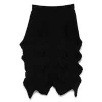 Fuste Issey Miyake Black Midi Skirt Femei