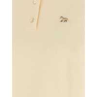 Imbracaminte Dama pagina 487 - Tricouri Polo MAISON KITSUN Maison Kitsun Baby Fox Polo Shirt Beige Femei (BM 17556291) - B-mall.ro
