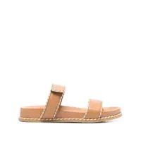 Sandale Emporio Armani Exclusive Leather Sandals Femei
