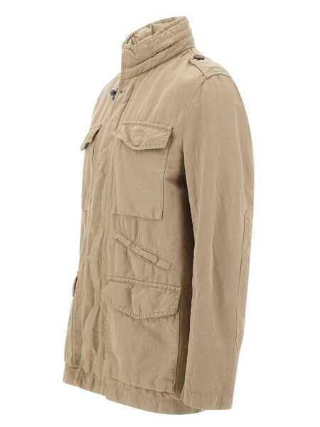 Jachete Fay FAY EXPLORER FIELD JACKET Brown Barbati (BM 17557386) 3