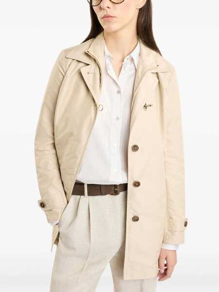 Paltoane Fay VIRGINIA MORNING GANCIO COAT Beige Femei (BM 17557407) 3