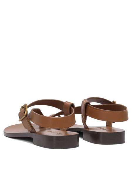 Sandale SOEUR Delhi Sandals Brown Femei (BM 17557518) 4