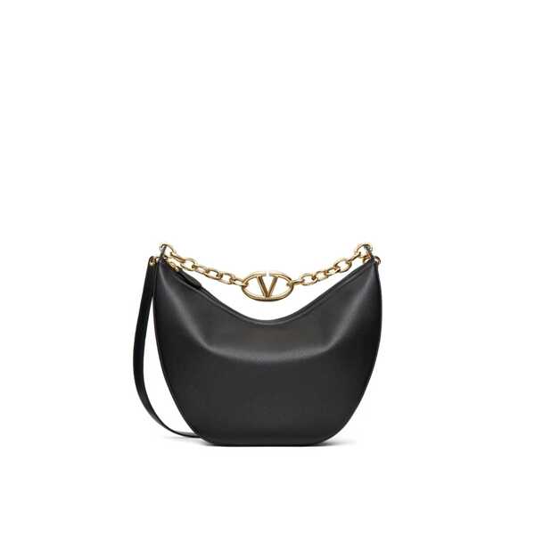 Genti de mana Valentino Garavani Valentino Garavani Vlogo Gate Shoulder Bag Black Femei (BM 17557584) 1