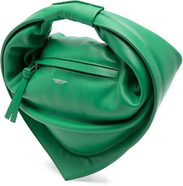 Genti de mana FEDERICO CINA Midi Cupcake Bag GREEN Femei (BM 17557630) 3