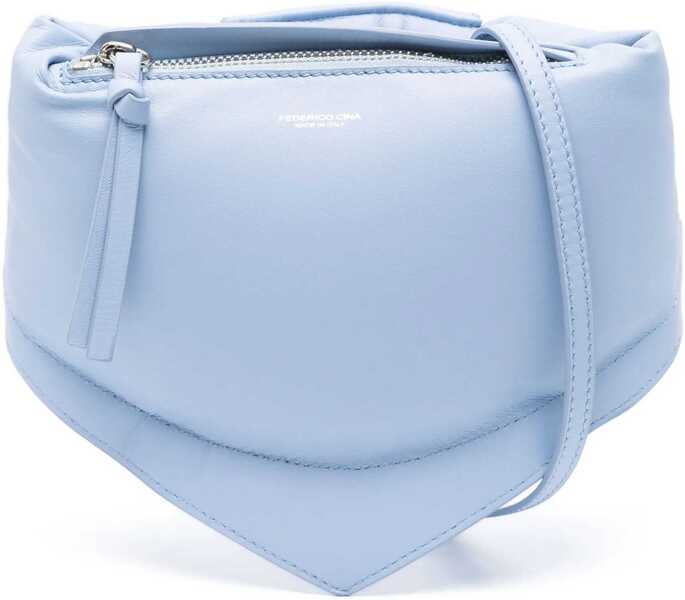 Genti de mana FEDERICO CINA Mini Tortellino Bag BABY BLUE Femei (BM 17557651) 1