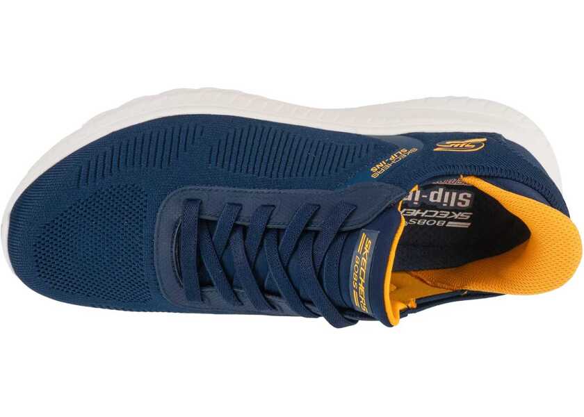 Sneakers SKECHERS Slip-Ins: BOBS Squad Chaos - Solid Step Navy Barbati (BM 17557867) 3
